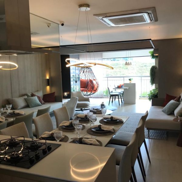 STAND DE VENDAS - APARTAMENTO DECORADO ÚNICA CV